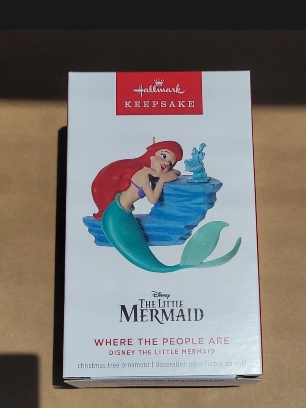 2026 Disney Hallmark Keepsake, The Little Mermaid, "Where The People Are", NIB